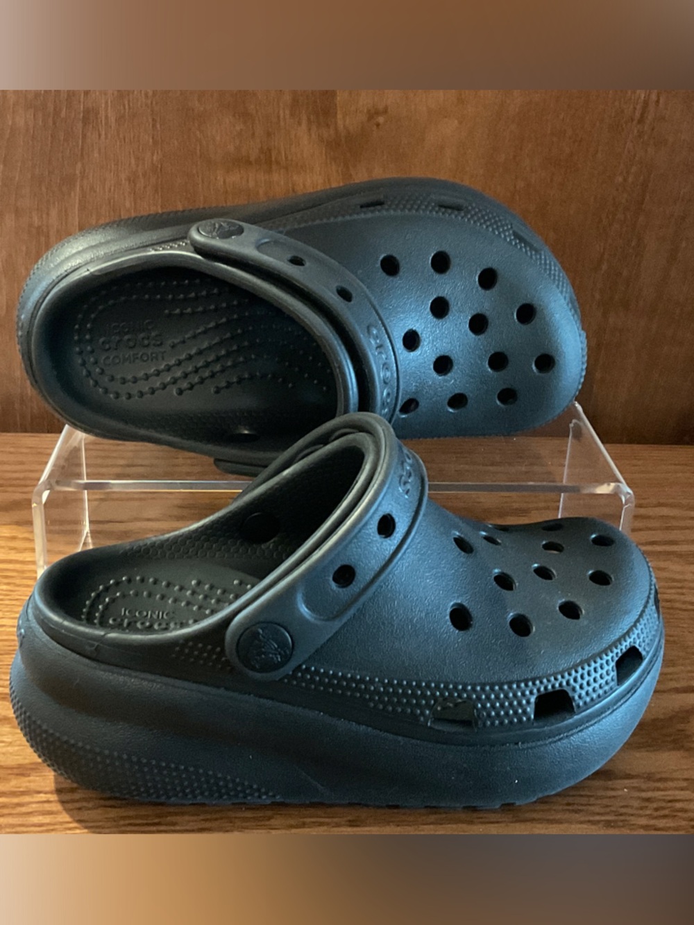 CROCS Kids Classic Clog in Black - Picture 6 of 8